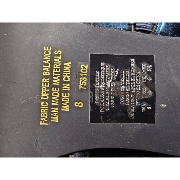 Unlisted Open Toes heels 753102 blue Size 8 - Picture 7 of 7